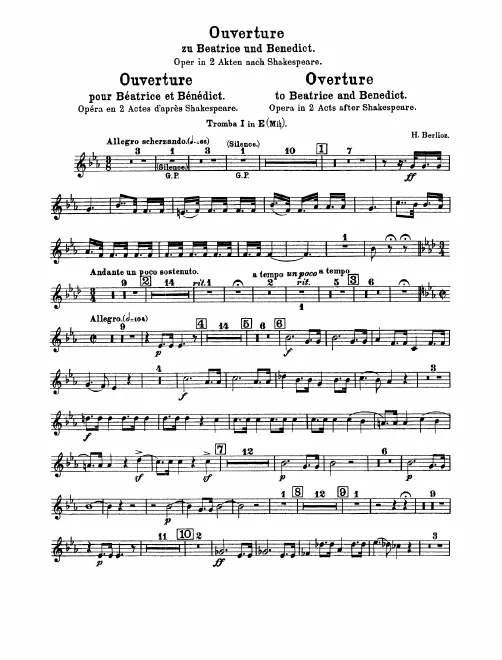 Trumpet 1, 2 (E)