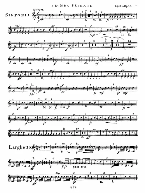 Trumpet 1, 2 (D)