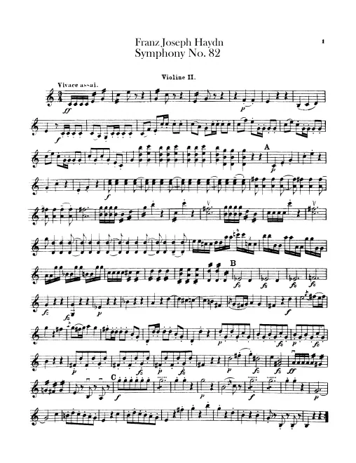 Violins II