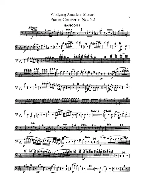Bassoon 1, 2