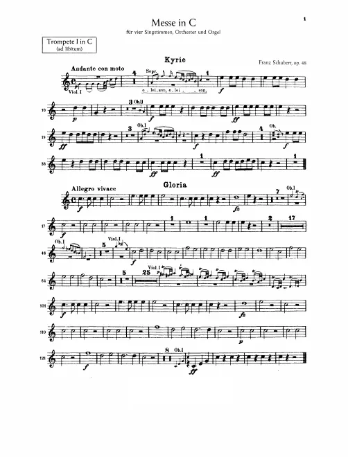 Trumpet 1, 2 (C) (ad. lib)