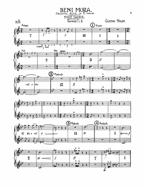 Trumpet 1/2, 3 (A/B)