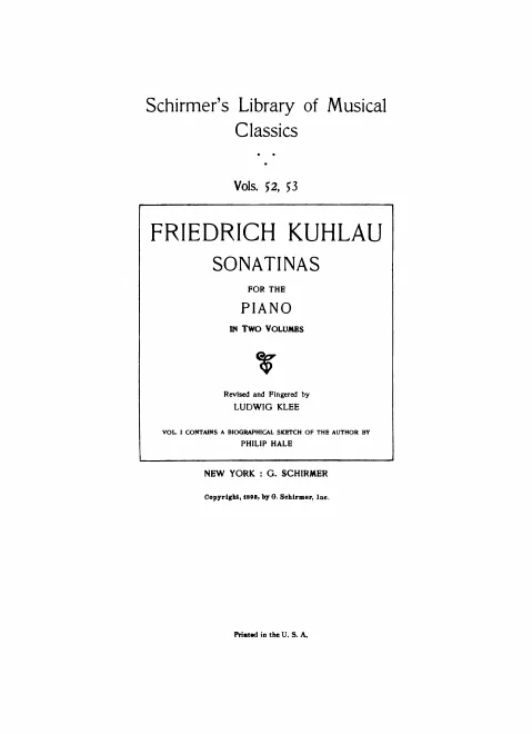 Volume I
