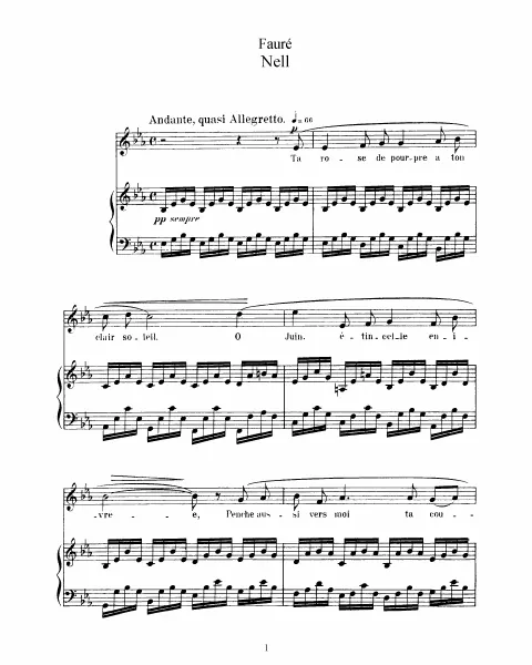 Complete Score (Original keys)