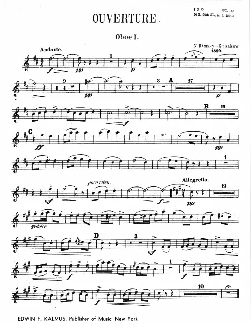 Oboe 1