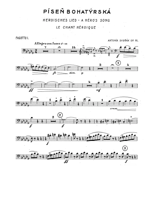 Bassoon 1, 2