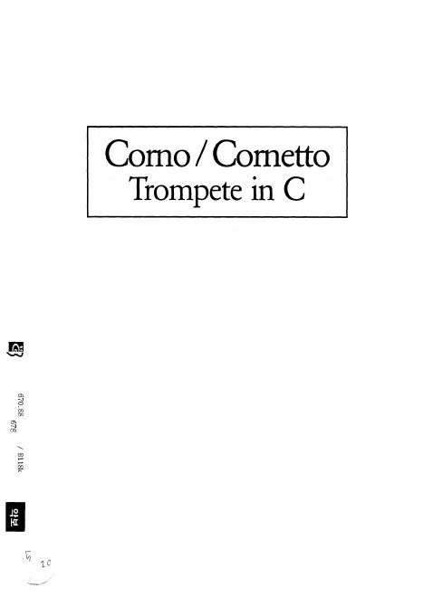Cornetto (Trumpet) (C)