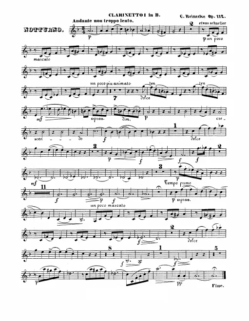 Clarinet 1, 2 (B)