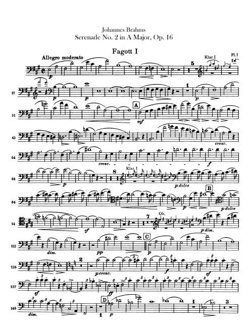 Bassoon 1, 2