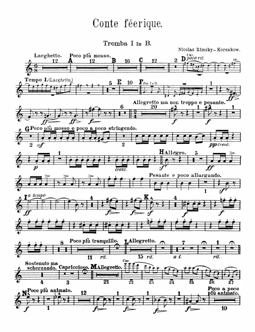 Trumpet 1, 2 (B)