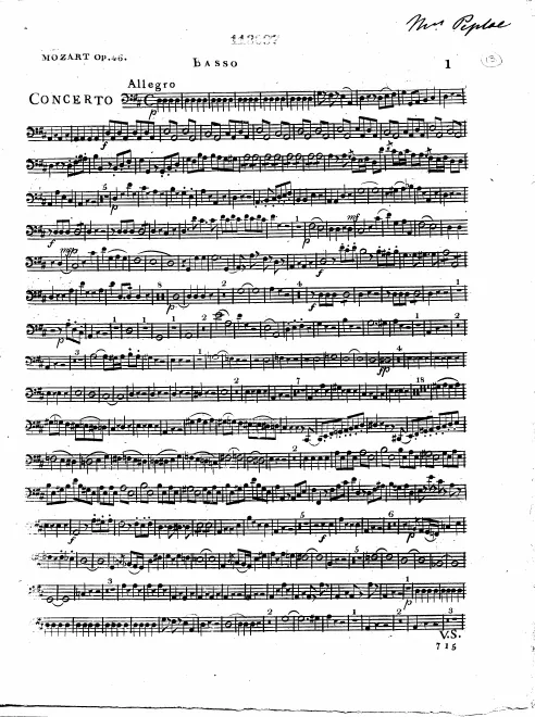 Cellos/Basses
