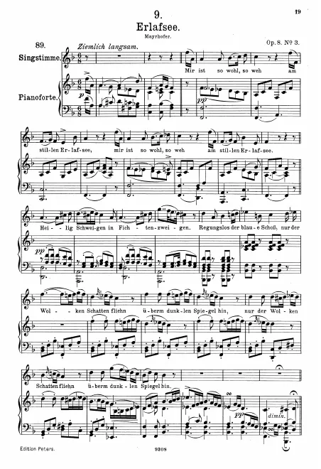 Complete Score (Original / High voice, )