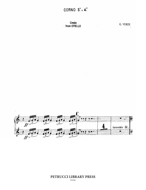 Horn 3, 4 (F)