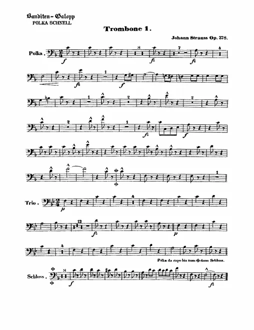 Trombone 1, 2, 3