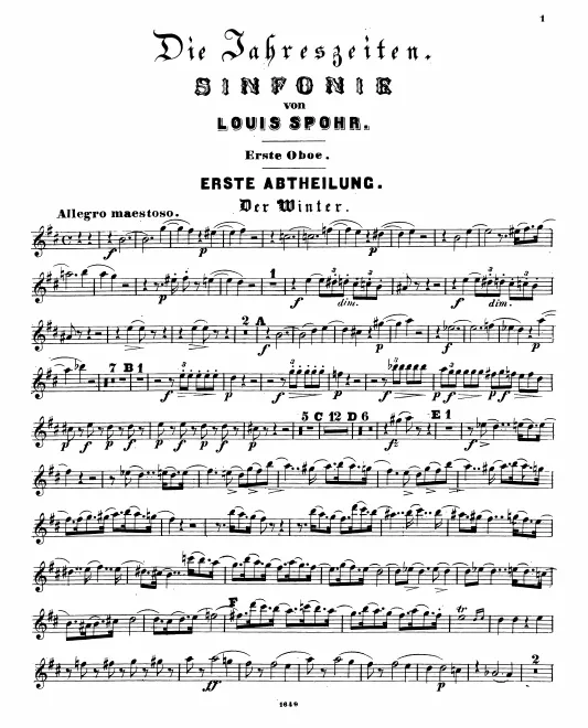 Oboe 1, 2