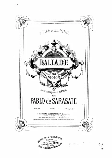 Violin and Piano Score