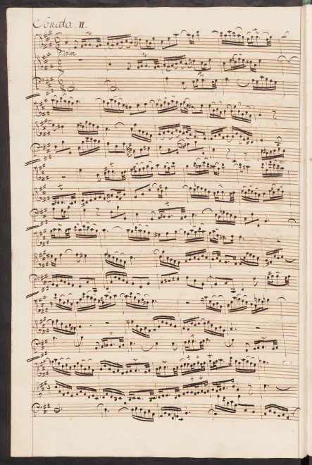 2. Sonata in , BWV 1015