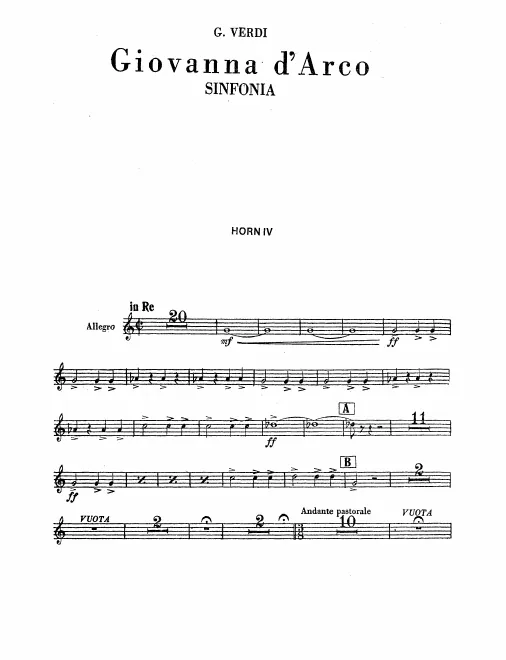 Horn 4 (D)