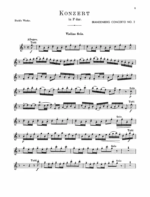 Violin solo