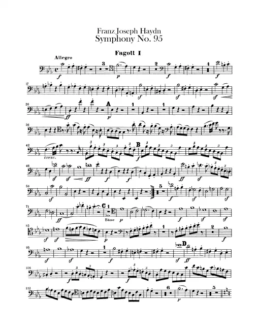 Bassoon 1, 2