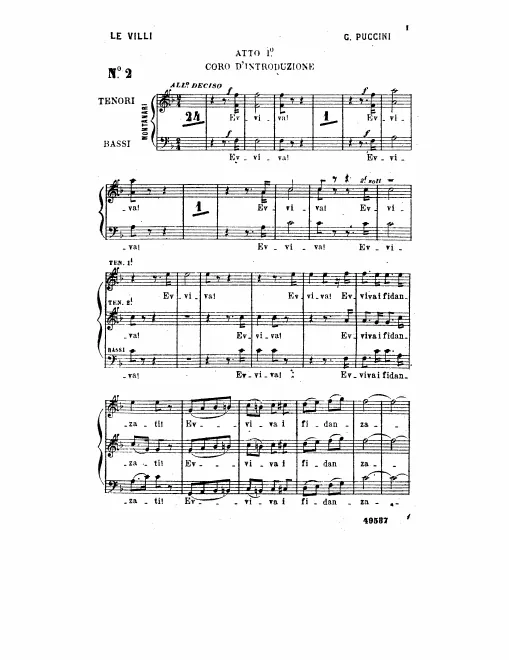 Tenors/Basses