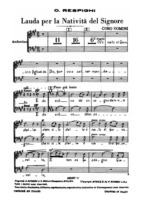 Male Chorus