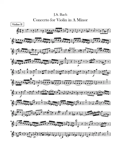 Violins II