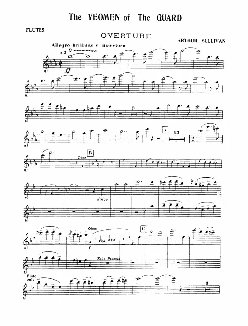 Flute 1/2 (also Piccolo)