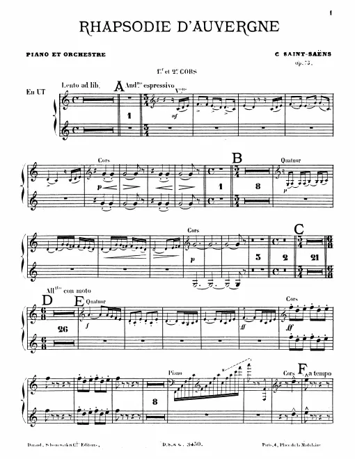 Horn 1/2 (C), 3/4 (F)