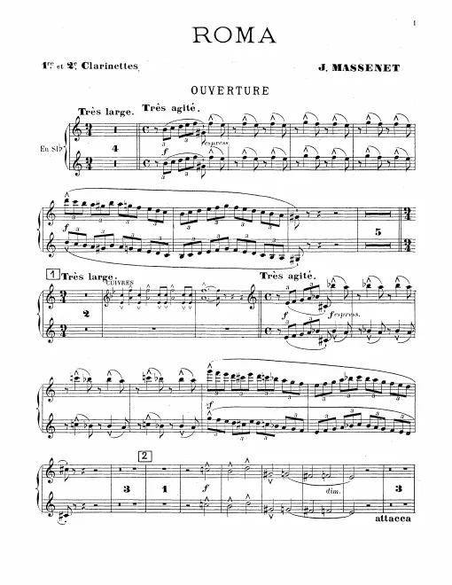 Clarinet 1/2, 3 (B♭)