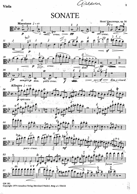 Viola Part