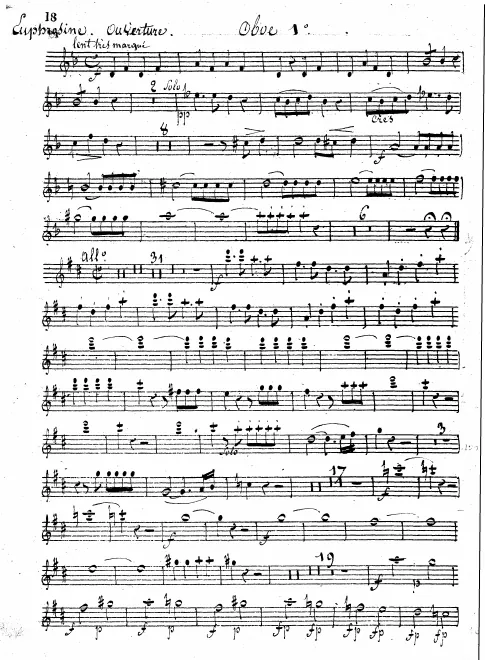 Oboe 1, 2