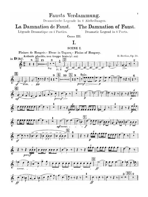 Horn 3 (A/B/B/C/D/E/F/G)