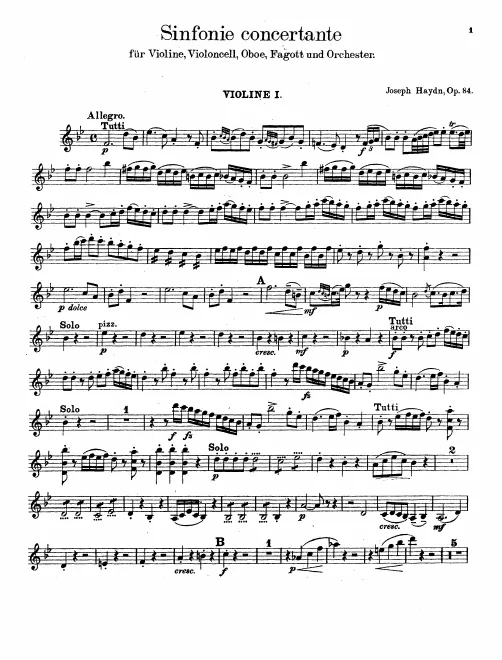 Violins I