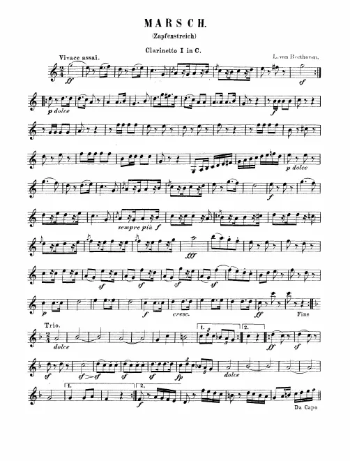 Clarinet 1, 2 (C)