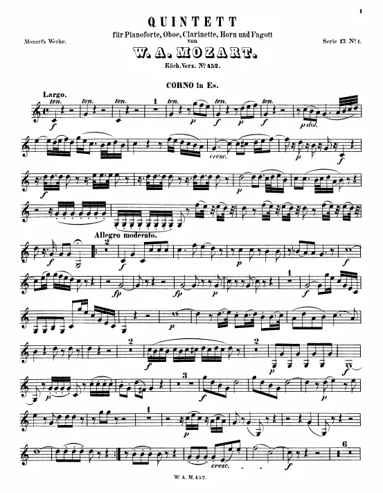 Horn Part (E)