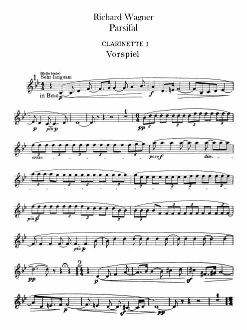Clarinet 1 (B, A)