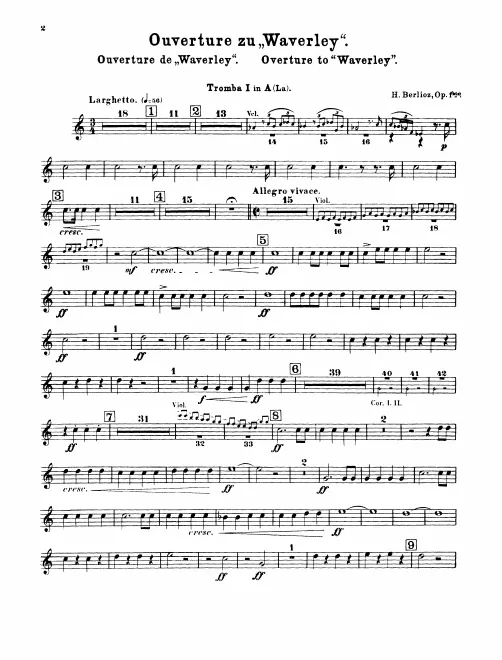 Trumpet 1, 2, 3 (A/D)