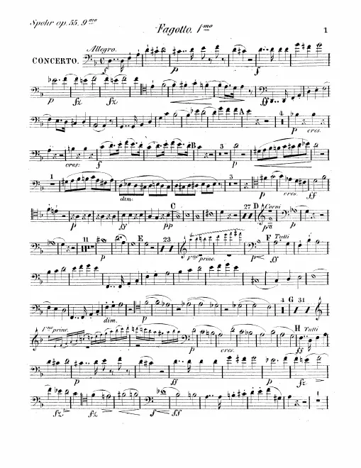 Bassoon 1, 2