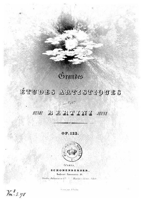 Etudes 1-12, monochrome