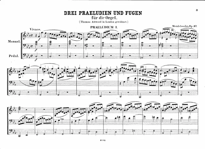 1. Prelude and Fugue in