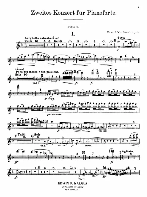 Flute 1, 2