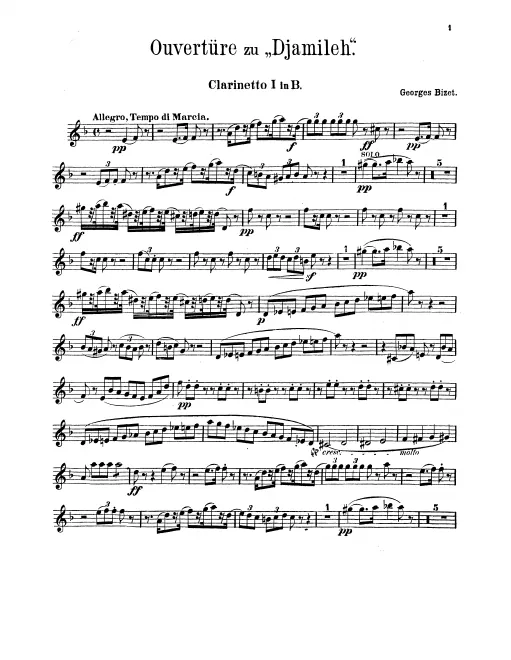 Clarinet 1, 2 (B)