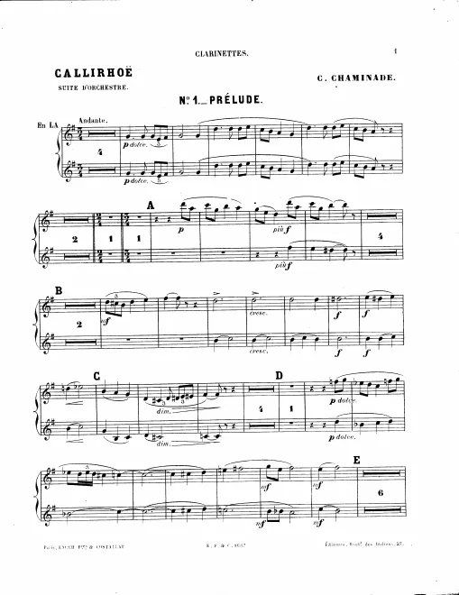 Clarinet 1/2 (A/B)