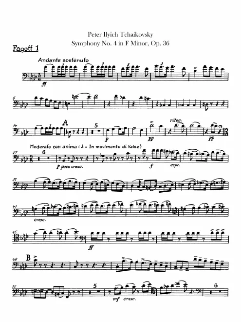 Bassoon 1, 2