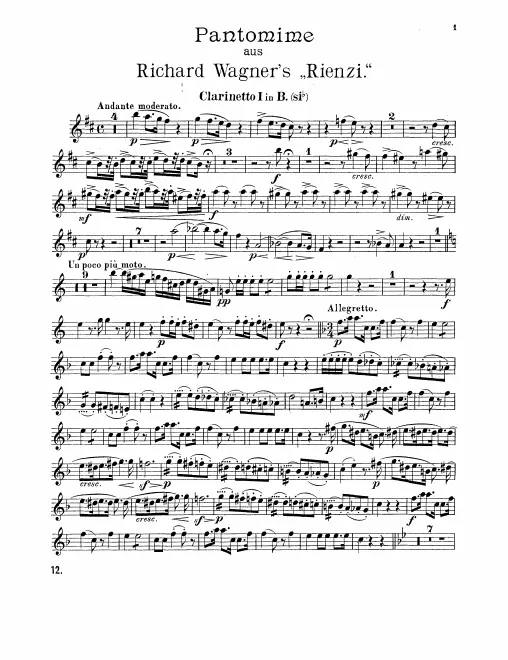 Clarinet 1, 2
