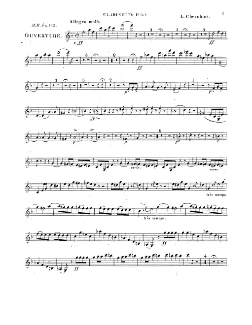 Clarinet 1, 2 (C)