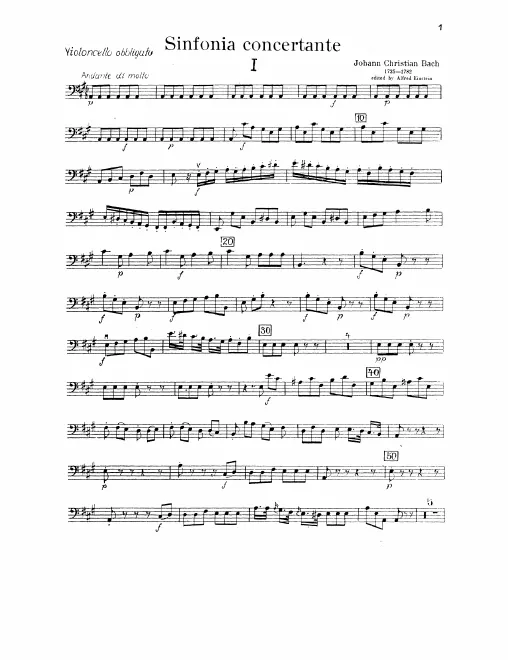 Cello solo