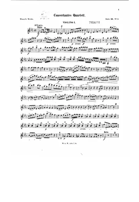 Violins I