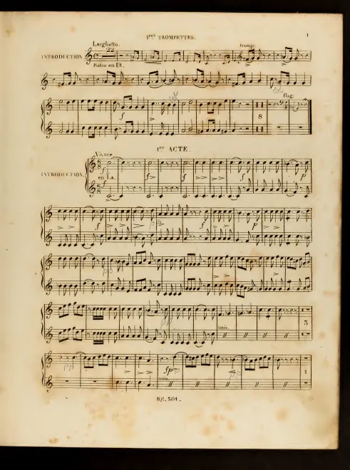 Trumpet 1/2 (various keys)